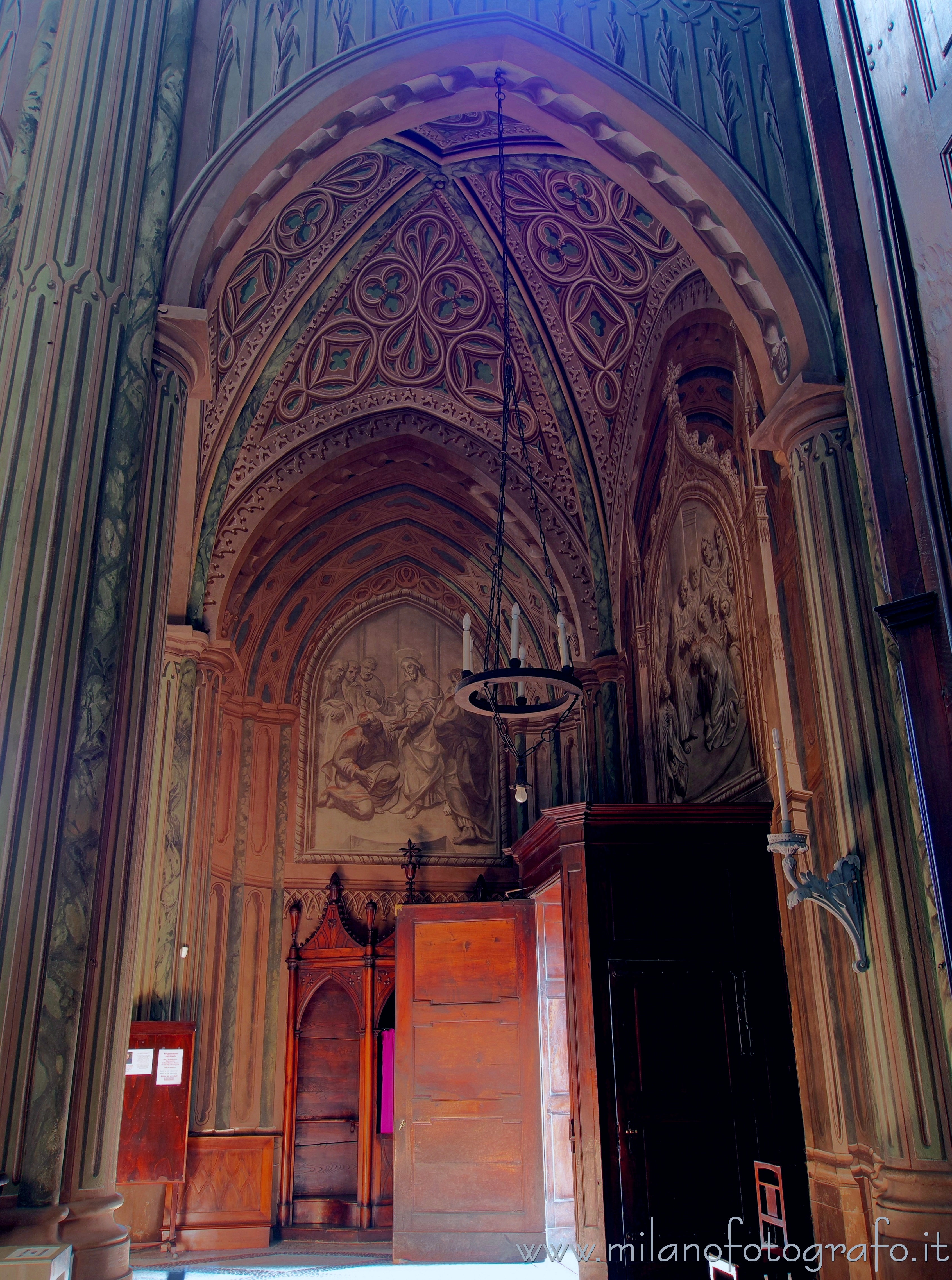 Biella (Italy) - First span of the right nave of the cathedral